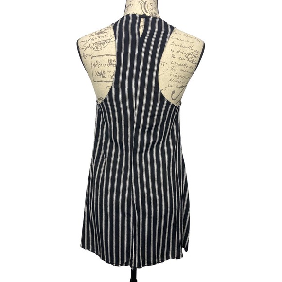 Privacy Please Lexington XS Swing Dress Black & White Stripe Size X-Small - Picture 5 of 12